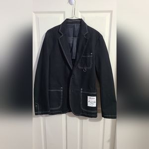 Mister Gentleman Size Large Men's Jacket Blazer Black Japan